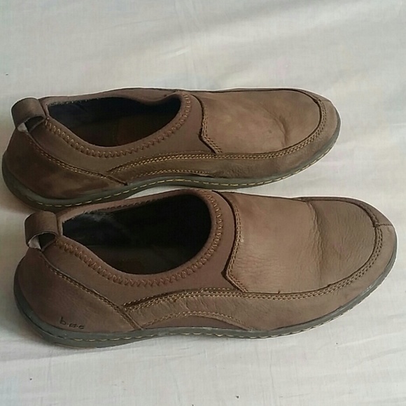 B.O.C Slip-on Shoes Brown 9 M Leather - Picture 2 of 5